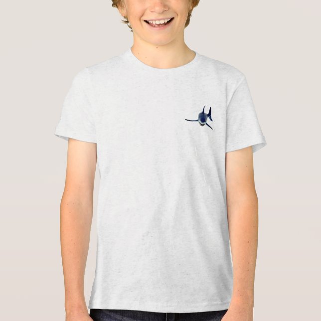 En Tri-matière Style et design du garçon T-Shirt (Recto)