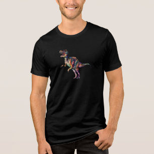 En Tri-matière T-Rex Fusion d'Art et de Style : T-Shirt Unisexe