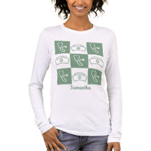 T-Shirt à casquette de profession infirmière et st