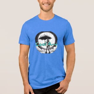 En Tri-matière T-shirt à manches courtes Bella+Canvas Jersey