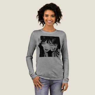 En Tri-matière T-shirt à manches longues de base pour hommes/femm