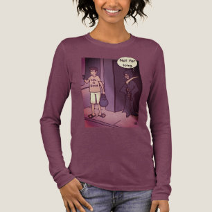 En Tri-matière T-Shirt à manches longues pour femme 'La vie est b