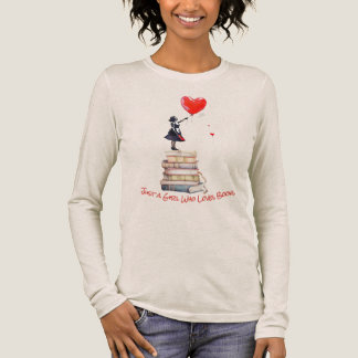 En Tri-matière T-Shirt à manches longues pour femmes amoureuses d