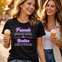 T-shirt Amis et Meilleures Amies