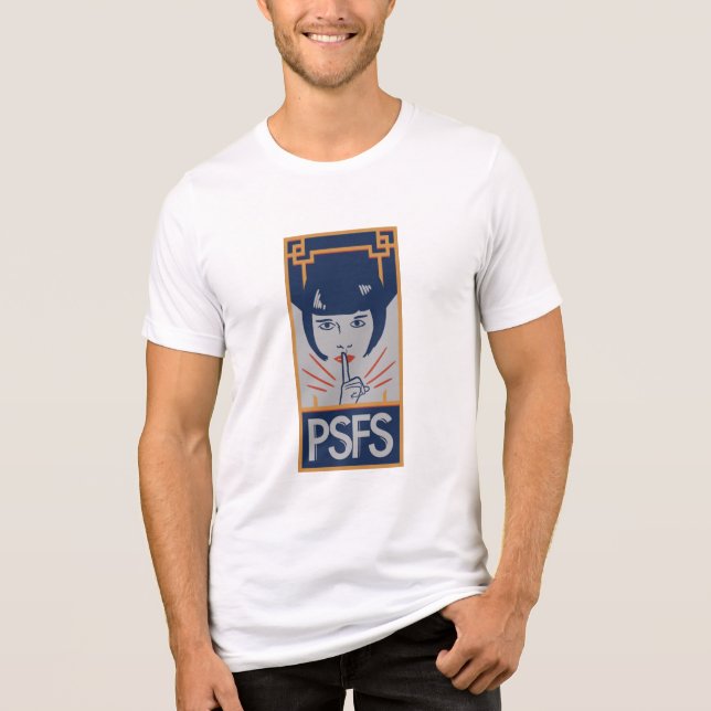 En Tri-matière T-shirt ancien logo PSFS  (Recto)
