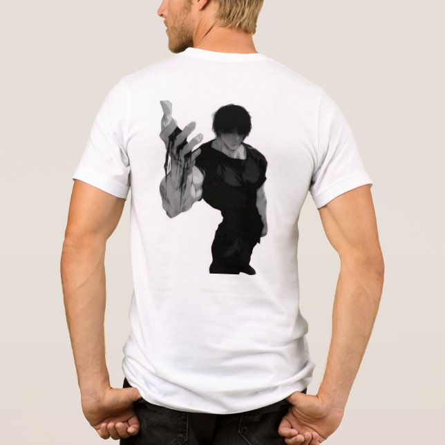 En Tri-matière T-shirt Anime (Verso)