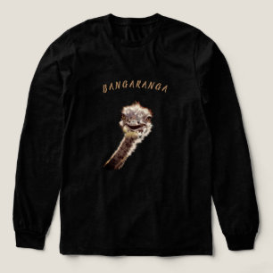 En Tri-matière T-Shirt Autruche Heureuse