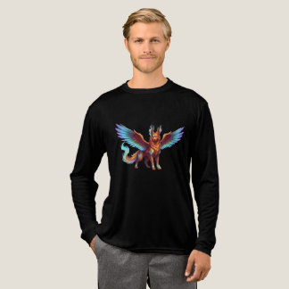 En Tri-matière T-Shirt aux vibrations de dessin animé mignon
