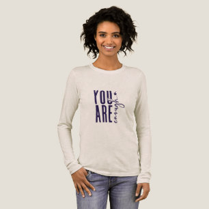 En Tri-matière T-shirt avec affirmation de motivation et d'amour