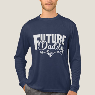 En Tri-matière T-shirt avec lettrage Cool Future Daddy