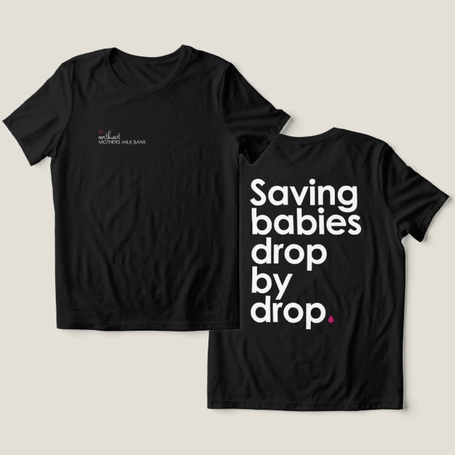 En Tri-matière T-shirt avec logo de la NWMMB (Design Recto & Verso)