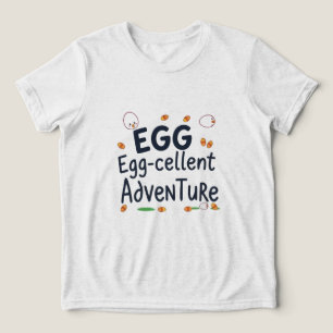 En Tri-matière T-shirt Aventure d'oeuf
