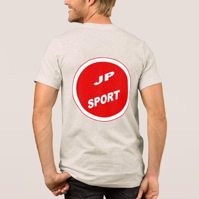 En Tri-matière T-shirt avoine dos homme  JAPAN  SPORT (Verso)