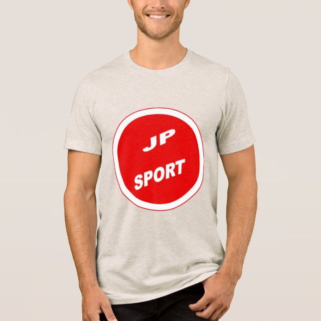 En Tri-matière T-shirt avoine homme  JAPAN  SPORT  (Recto)