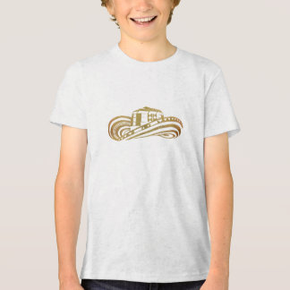 En Tri-matière T-Shirt basique pour enfants