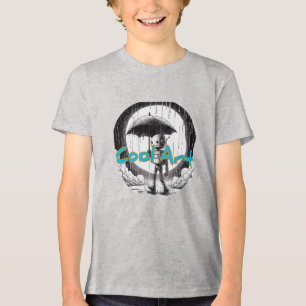 En Tri-matière T-shirt Bella+Canvas Jeunes Tri-Mélange, Noir Soli