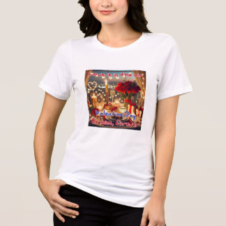 En Tri-matière T-shirt Bella+Canvas pour femmes, Blac solide