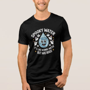 En Tri-matière T-shirt Boozy Ghosts Halloween - mignon, Boire