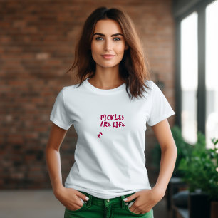 En Tri-matière T-Shirt bordeaux empreinte de grossesse humoristiq