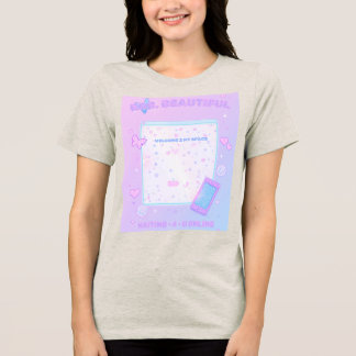 En Tri-matière T-shirt BRB pour femmes