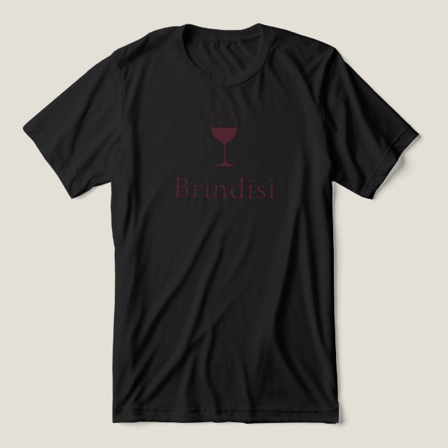 En Tri-matière T-shirt Brindisi (Design Recto)