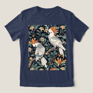 En Tri-matière T-shirt Cacatoès Élégant