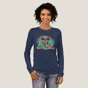 En Tri-matière T-Shirt Canine Lab Génie