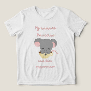 En Tri-matière T-shirt Cappuccino à la Souris
