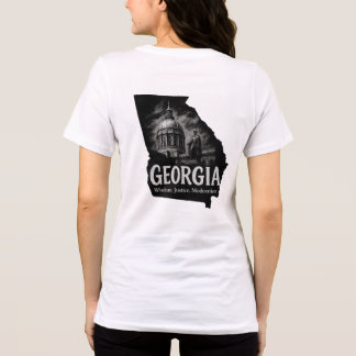 En Tri-matière T-shirt capture le cœur et l'héritage de la Géorgi