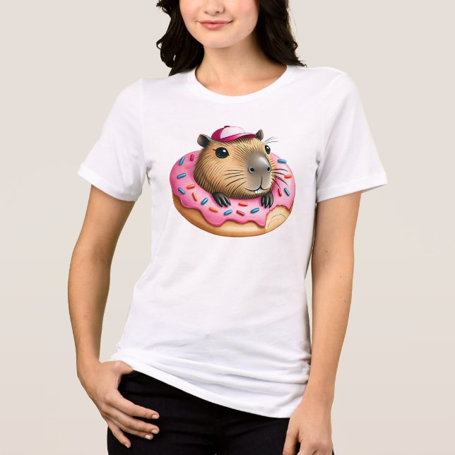En Tri-matière T-shirt Capybara (Recto)