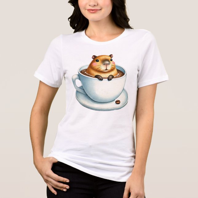 En Tri-matière T-shirt Capybara (Recto)