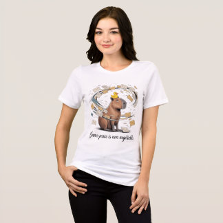 En Tri-matière T-Shirt Capybara Drôle La Paix Intérieure Est Non