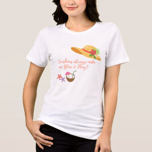 En Tri-matière T-shirt Casquette été Sunshines
