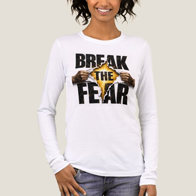 En Tri-matière T-Shirt Casser la peur (Recto)