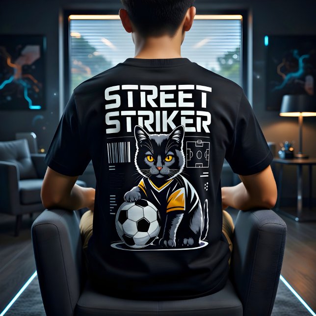 En Tri-matière T-shirt Chat Street Striker (Créateur téléchargé)