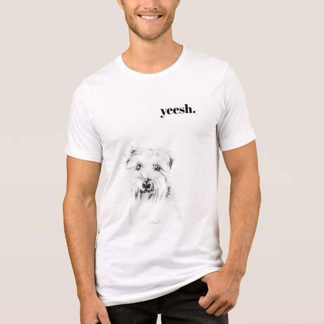En Tri-matière T-Shirt Chien Dash (Recto)