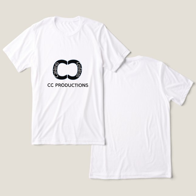 En Tri-matière T-shirt classique CC Productions (Design Recto & Verso)