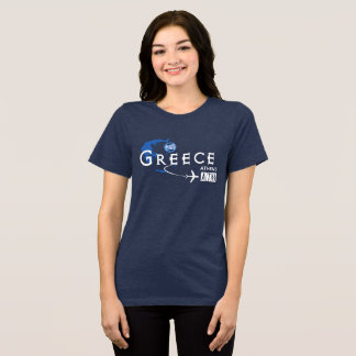 En Tri-matière T-shirt code aéroport Grèce
