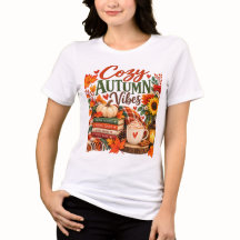 T-Shirt Cozy Autumn Vibes Automne