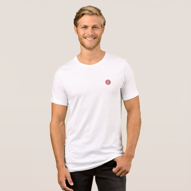 En Tri-matière T-shirt CritiqueJeu (Blanc) (Recto plein)