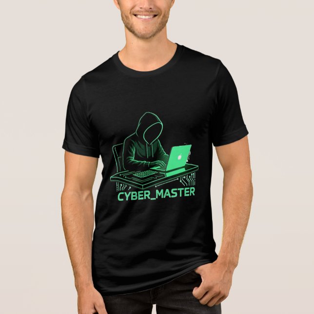 En Tri-matière T-Shirt Cyber Master (Recto)