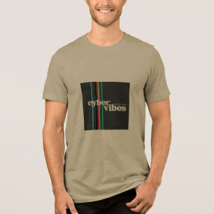 En Tri-matière T-Shirt Cyber Vibes pour hommes