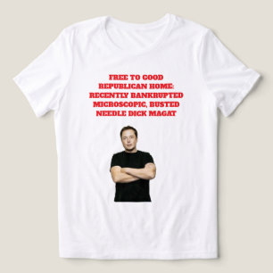 En Tri-matière T-Shirt De Base Gratuit À La Maison Républicaine