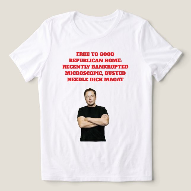 En Tri-matière T-Shirt De Base Gratuit À La Maison Républicaine (Design Recto)