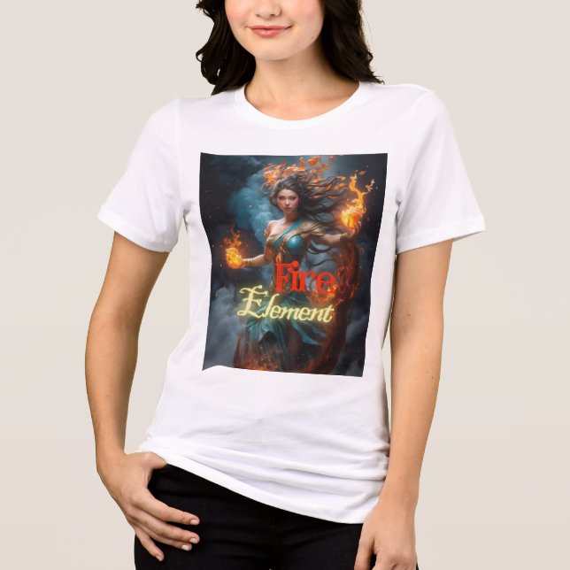 En Tri-matière T-shirt de caractère (Recto)