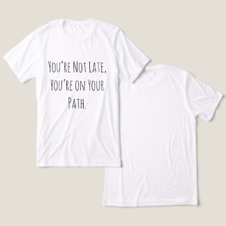 En Tri-matière T-shirt de croissance inspirante