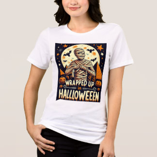 En Tri-matière t-shirt de démêlage de momie pour Halloween