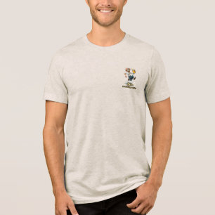 En Tri-matière T-shirt de dessin animé drôle "la bière, carburant