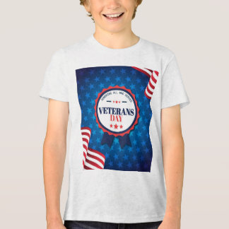 En Tri-matière T-shirt de la fête des anciens combattants