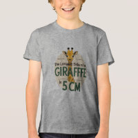 T-shirt de la Giraffe drôle